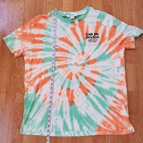 Eleven Paris Call My Stylist Tie-Dye T-Shirt sz XXL - Picture 8 of 11